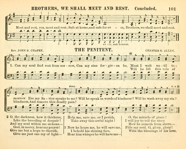 Bright Jewels for the Sunday School: a new collection of Sunday School songs written expressly for this work, many of which are the latest compositions of William B. Bradbury... page 106