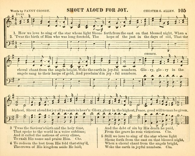 Bright Jewels for the Sunday School: a new collection of Sunday School songs written expressly for this work, many of which are the latest compositions of William B. Bradbury... page 110