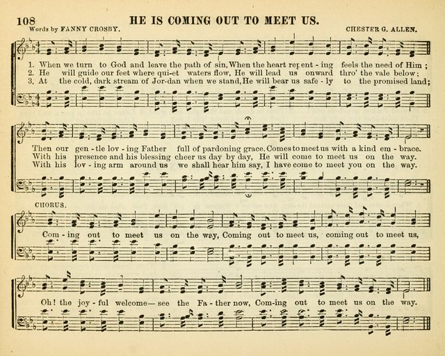Bright Jewels for the Sunday School: a new collection of Sunday School songs written expressly for this work, many of which are the latest compositions of William B. Bradbury... page 113