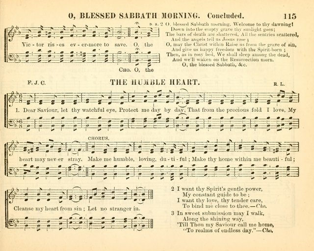 Bright Jewels for the Sunday School: a new collection of Sunday School songs written expressly for this work, many of which are the latest compositions of William B. Bradbury... page 120