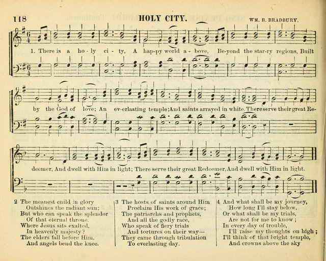 Bright Jewels for the Sunday School: a new collection of Sunday School songs written expressly for this work, many of which are the latest compositions of William B. Bradbury... page 123