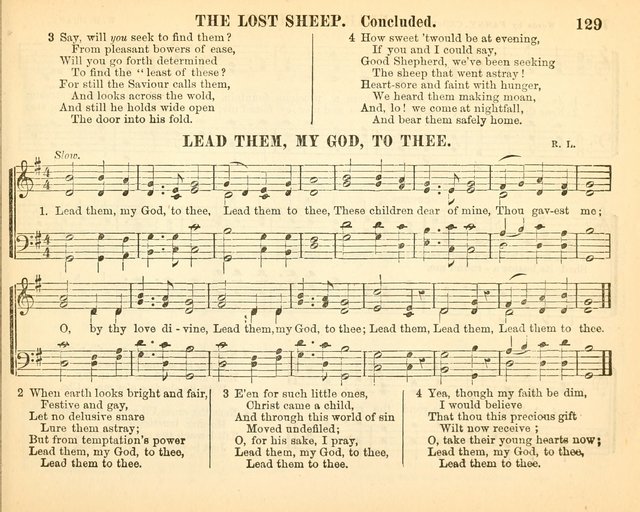 Bright Jewels for the Sunday School: a new collection of Sunday School songs written expressly for this work, many of which are the latest compositions of William B. Bradbury... page 134