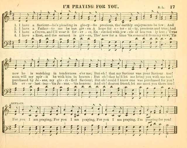 Bright Jewels for the Sunday School: a new collection of Sunday School songs written expressly for this work, many of which are the latest compositions of William B. Bradbury... page 22