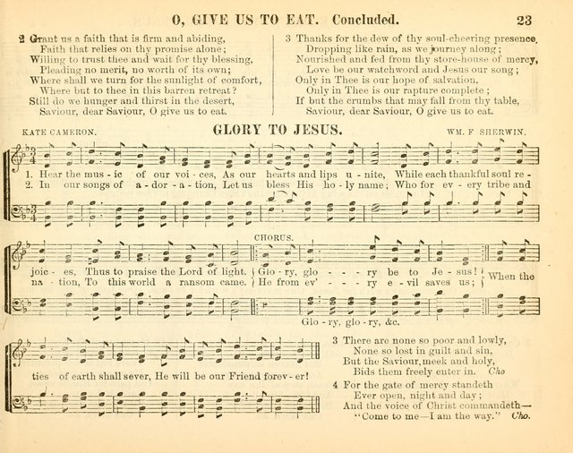 Bright Jewels for the Sunday School: a new collection of Sunday School songs written expressly for this work, many of which are the latest compositions of William B. Bradbury... page 28