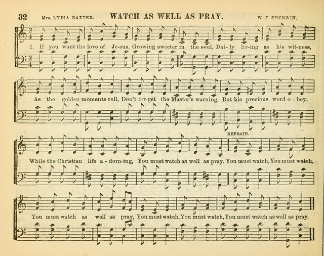 Bright Jewels for the Sunday School: a new collection of Sunday School songs written expressly for this work, many of which are the latest compositions of William B. Bradbury... page 37