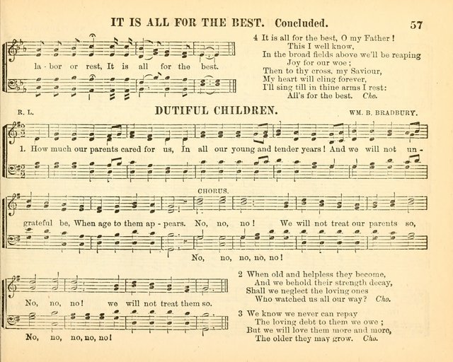 Bright Jewels for the Sunday School: a new collection of Sunday School songs written expressly for this work, many of which are the latest compositions of William B. Bradbury... page 62