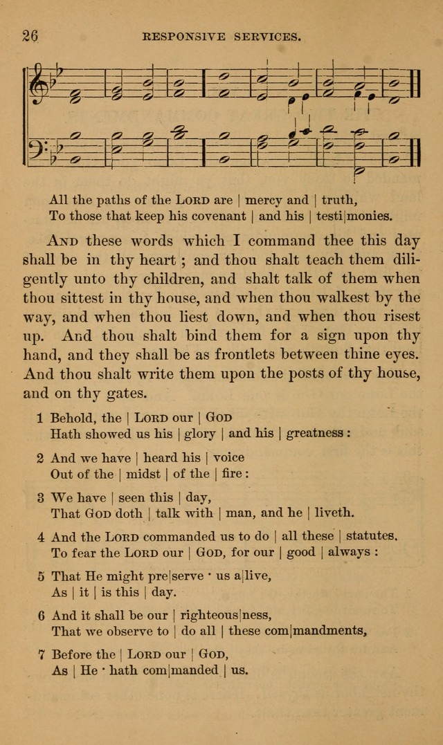 The Book of Worship: prepared for the use of the New Church, by order of the general convention (New York ed.) page 26