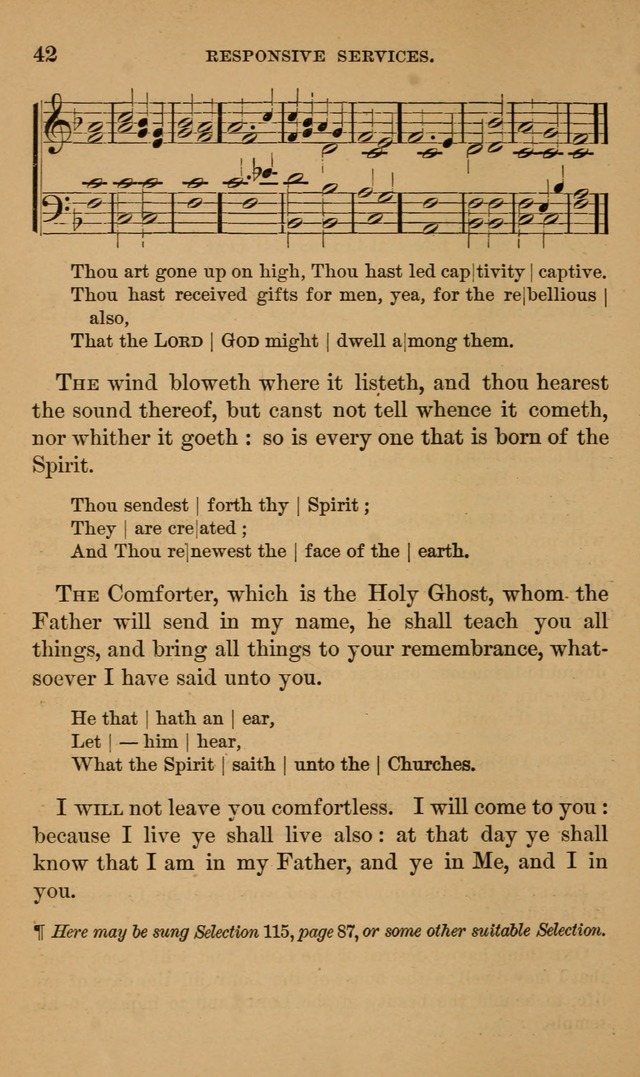 The Book of Worship: prepared for the use of the New Church, by order of the general convention (New York ed.) page 42