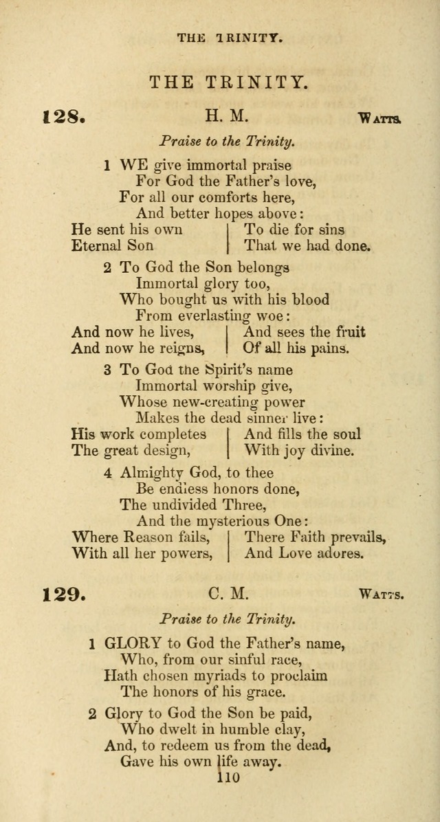The Baptist Psalmody: a selection of hymns for the worship of God page 110