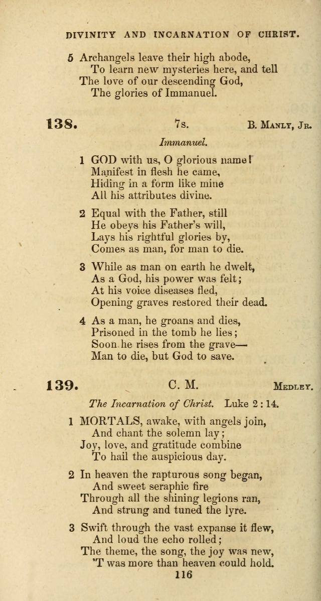 The Baptist Psalmody: a selection of hymns for the worship of God page 116