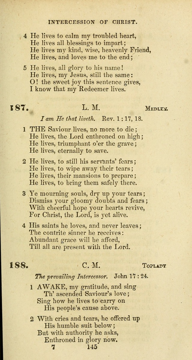 The Baptist Psalmody: a selection of hymns for the worship of God page 145