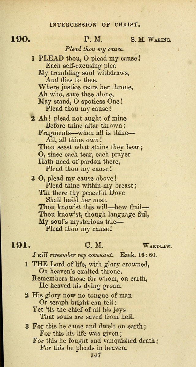 The Baptist Psalmody: a selection of hymns for the worship of God page 147