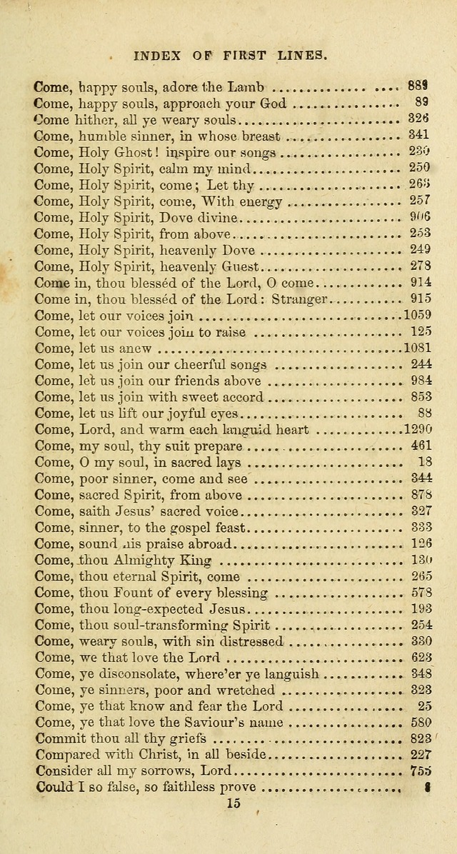 The Baptist Psalmody: a selection of hymns for the worship of God page 15