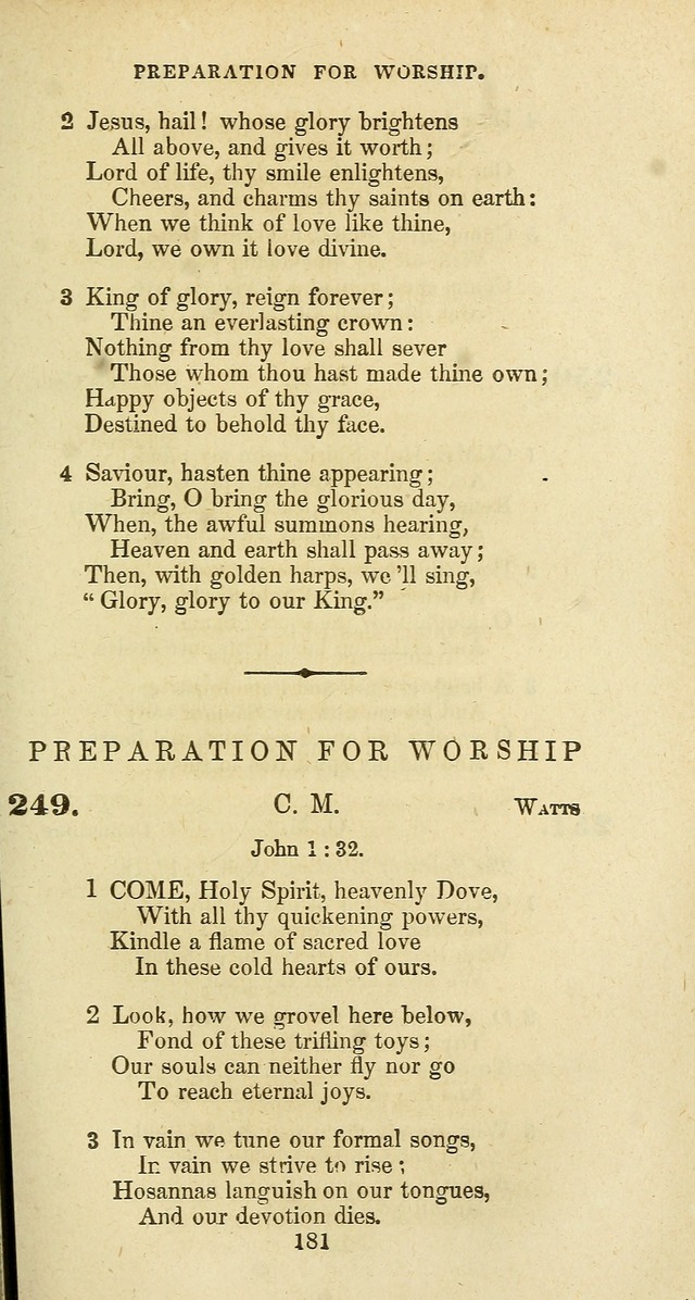 The Baptist Psalmody: a selection of hymns for the worship of God page 181