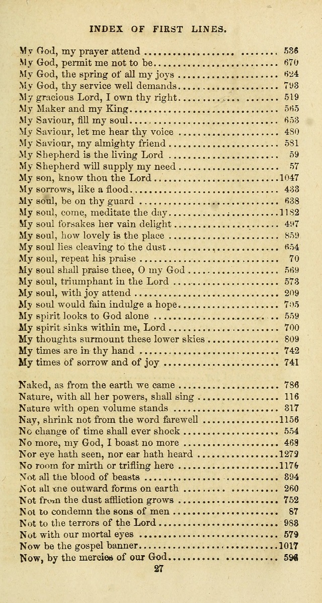 The Baptist Psalmody: a selection of hymns for the worship of God page 27