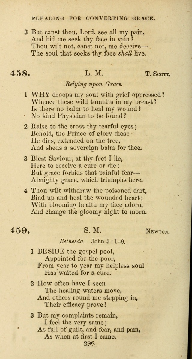The Baptist Psalmody: a selection of hymns for the worship of God page 296