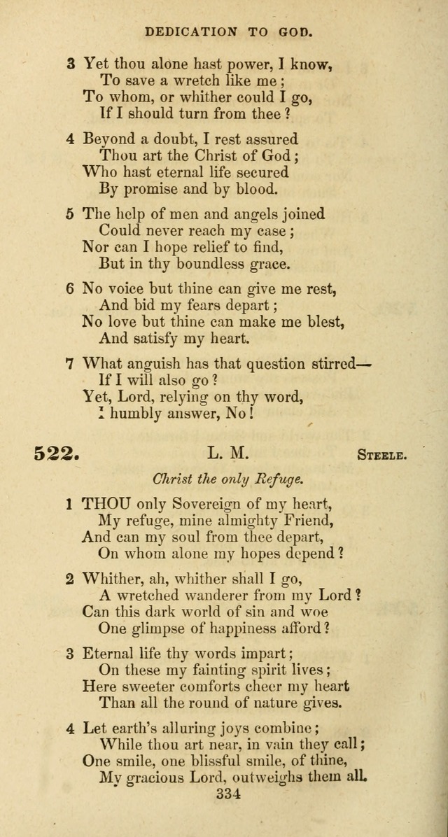 The Baptist Psalmody: a selection of hymns for the worship of God page 334