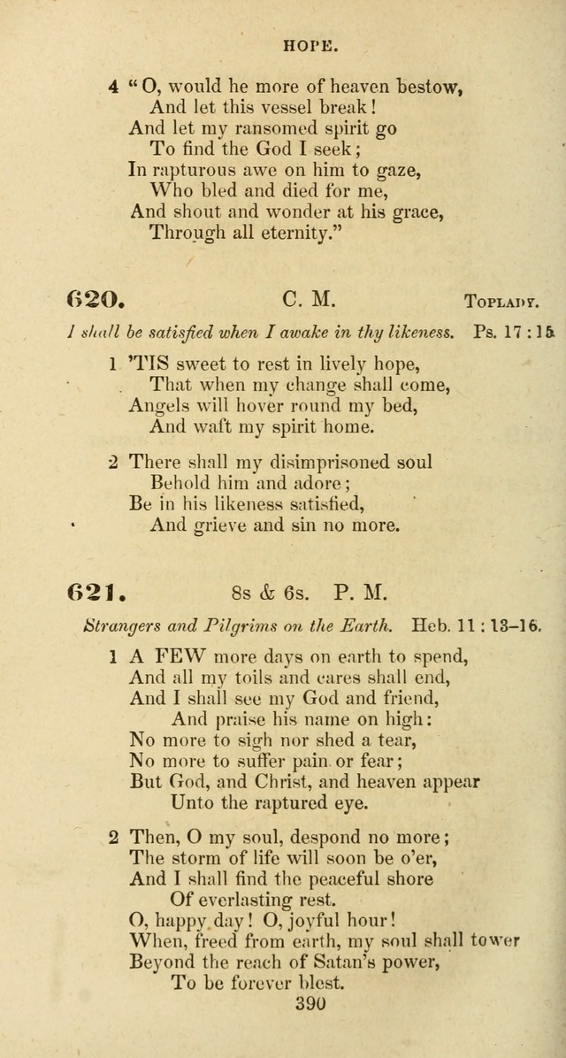 The Baptist Psalmody: a selection of hymns for the worship of God page 390