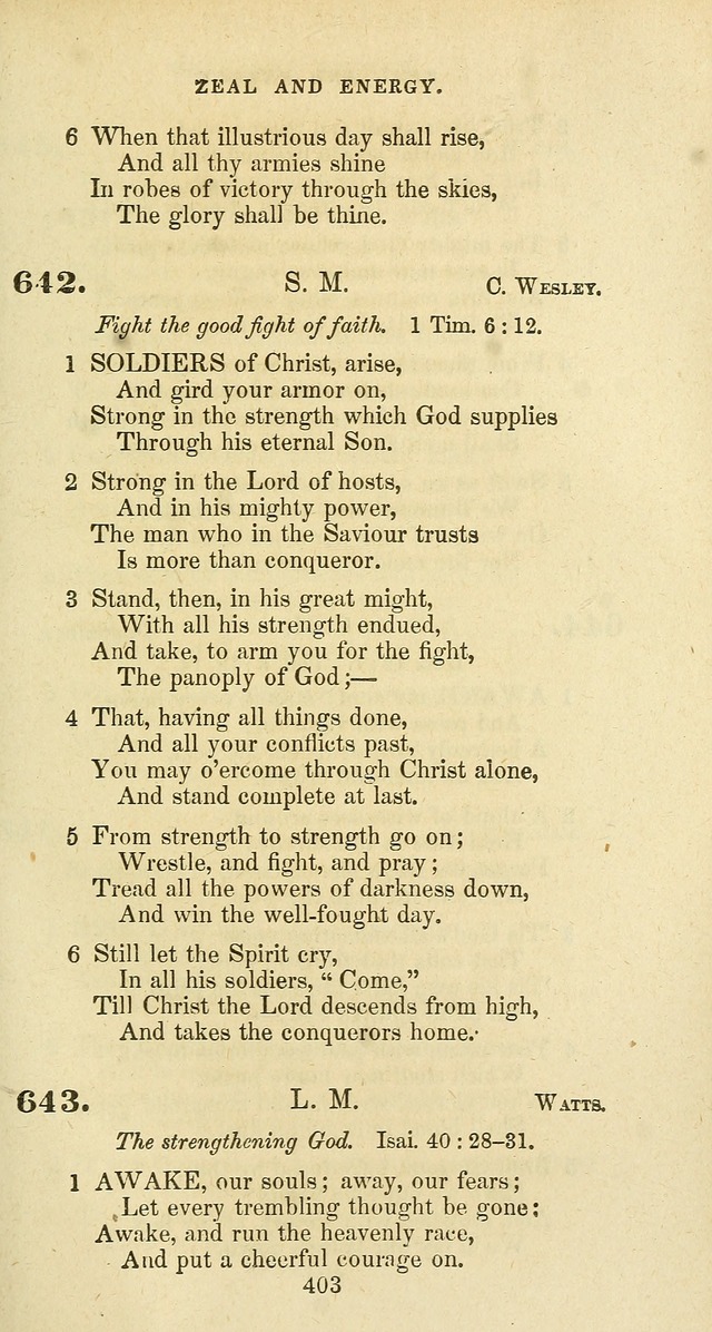 The Baptist Psalmody: a selection of hymns for the worship of God page 403