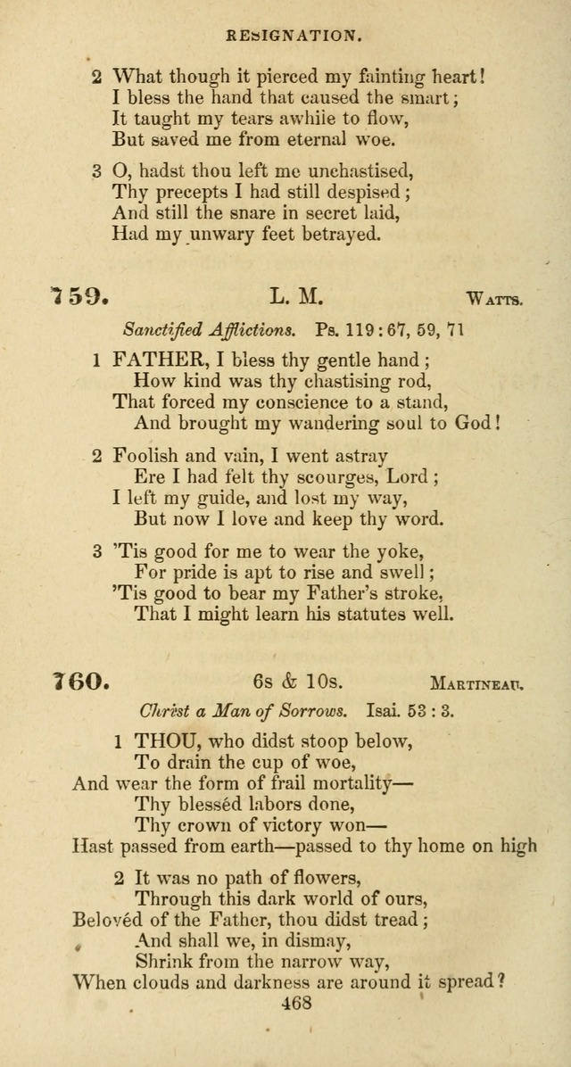 The Baptist Psalmody: a selection of hymns for the worship of God page 468