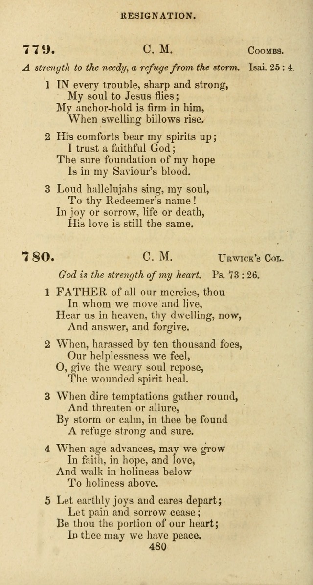 The Baptist Psalmody: a selection of hymns for the worship of God page 480