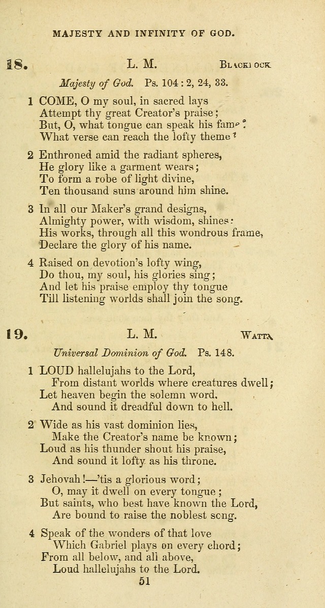 The Baptist Psalmody: a selection of hymns for the worship of God page 51