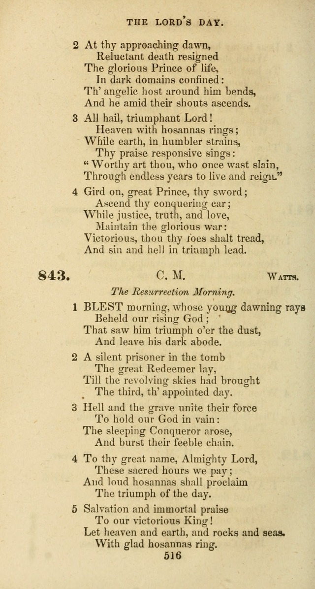 The Baptist Psalmody: a selection of hymns for the worship of God page 516