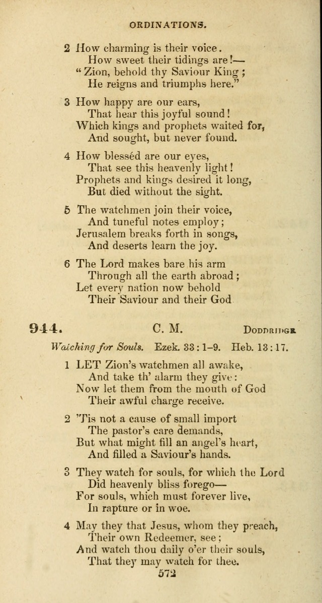 The Baptist Psalmody: a selection of hymns for the worship of God page 572