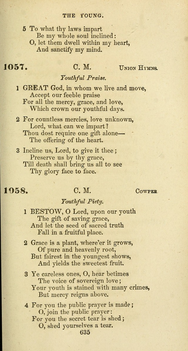 The Baptist Psalmody: a selection of hymns for the worship of God page 635