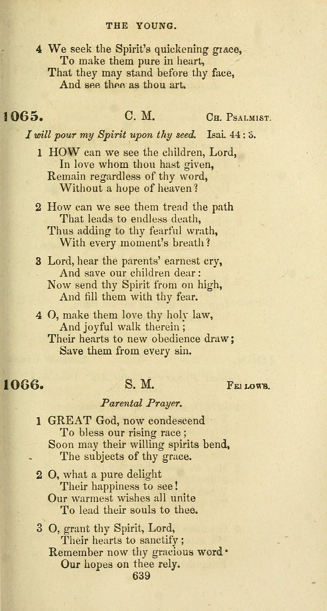 The Baptist Psalmody: a selection of hymns for the worship of God page 639