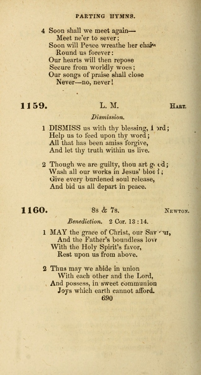 The Baptist Psalmody: a selection of hymns for the worship of God page 690