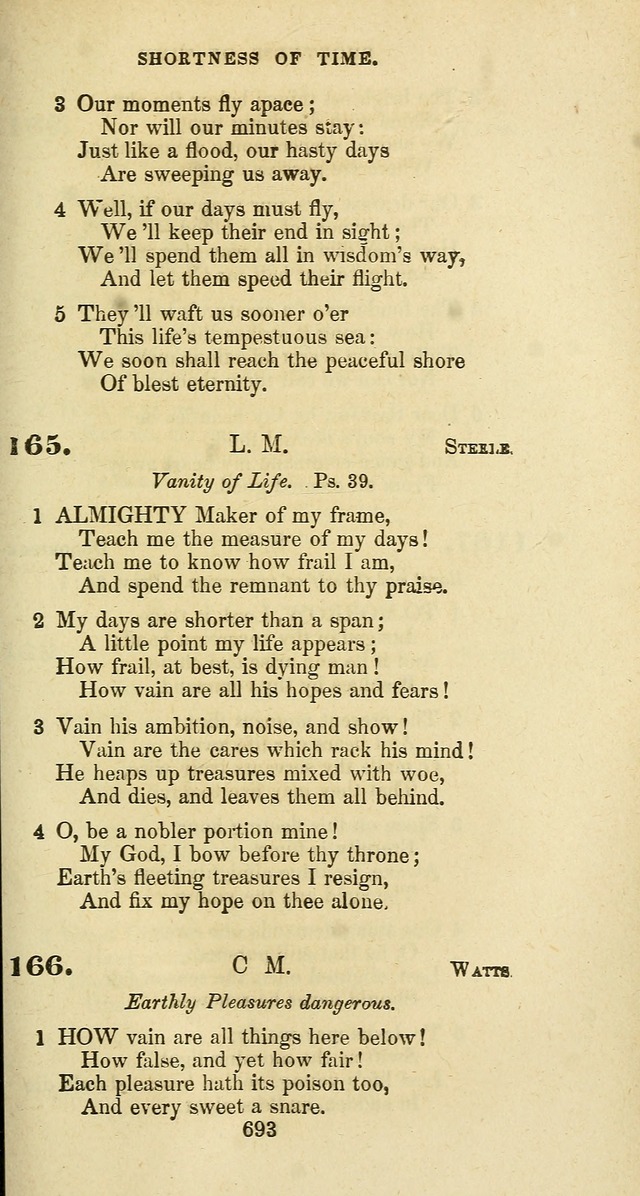 The Baptist Psalmody: a selection of hymns for the worship of God page 693