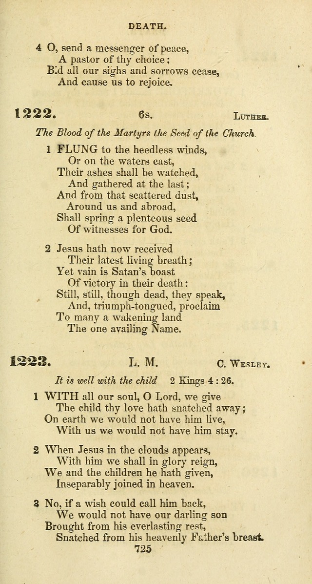 The Baptist Psalmody: a selection of hymns for the worship of God page 725