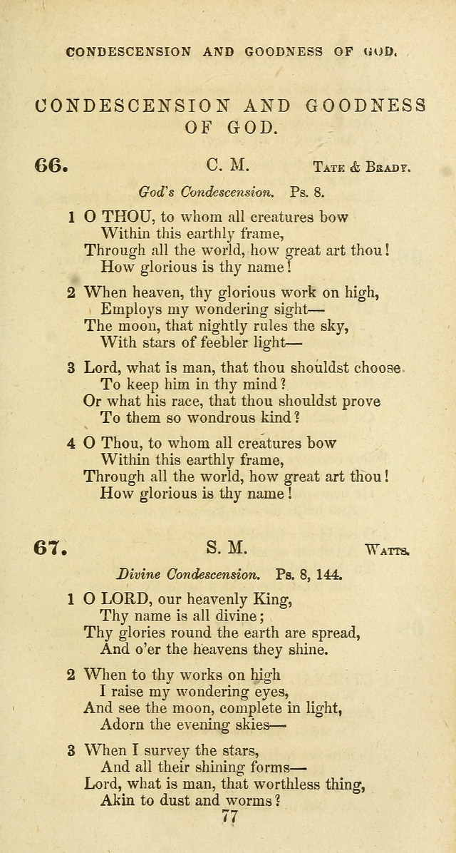 The Baptist Psalmody: a selection of hymns for the worship of God page 77