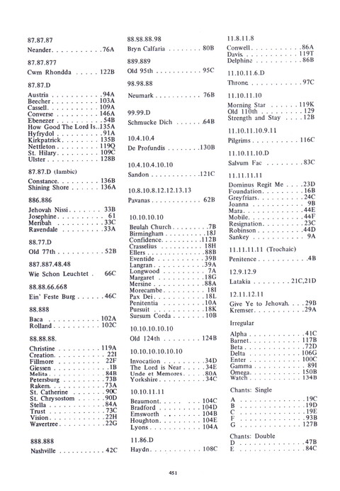 The Book of Psalms for Singing page 449