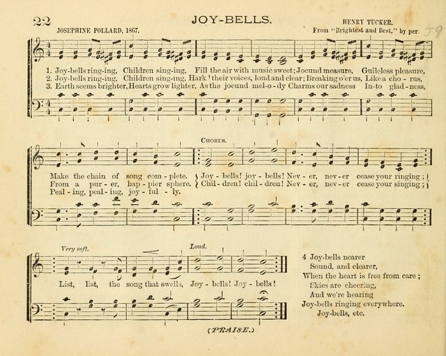 Book of Praise for the Sunday School: with hymns and tunes appropriate for the prayer meeting and the home circle page 25