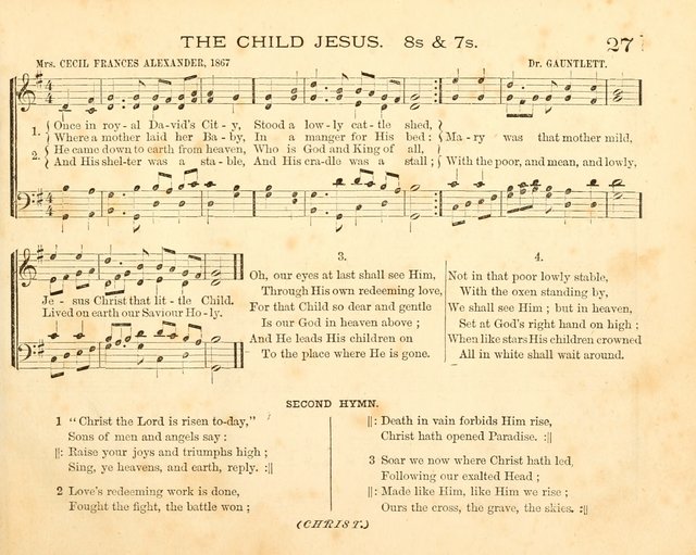 Book of Praise for the Sunday School: with hymns and tunes appropriate for the prayer meeting and the home circle page 30