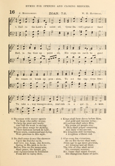 The Book of Praise for Sunday Schools: Selections from the Revised Prayer Book and Hymnal page 15