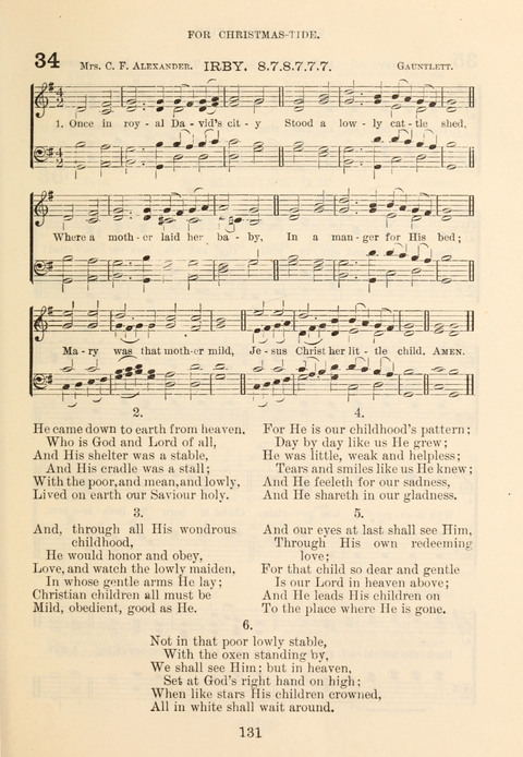 The Book of Praise for Sunday Schools: Selections from the Revised Prayer Book and Hymnal page 31