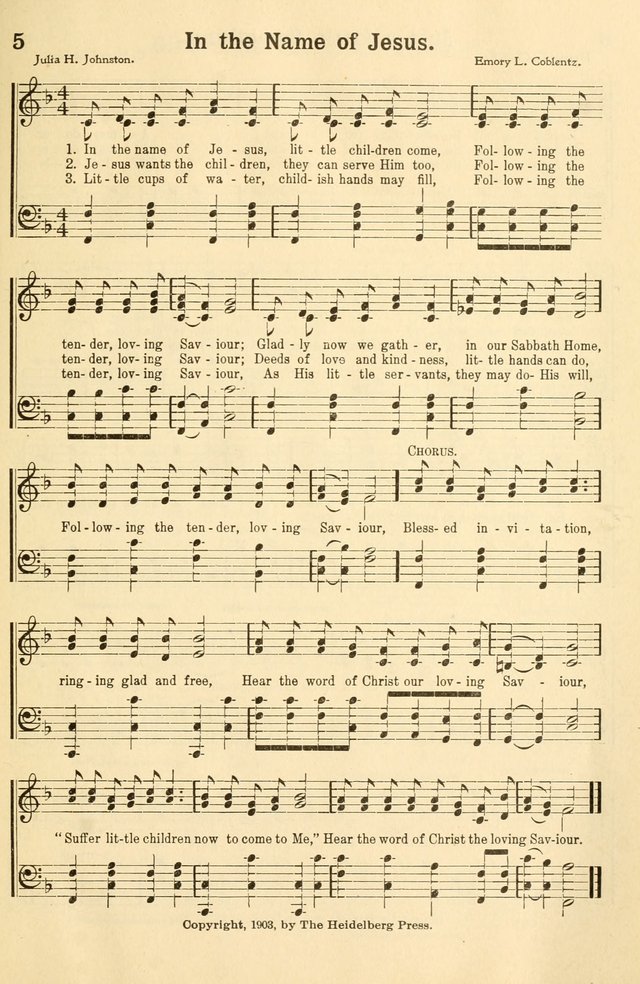 Beginner and Primary Songs: for use in Sunday School and the Home page 12