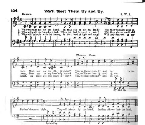 Beautiful Songs; a new and choice collection of songs for the sunday school. Also, a responsive service for each month in the year page 164