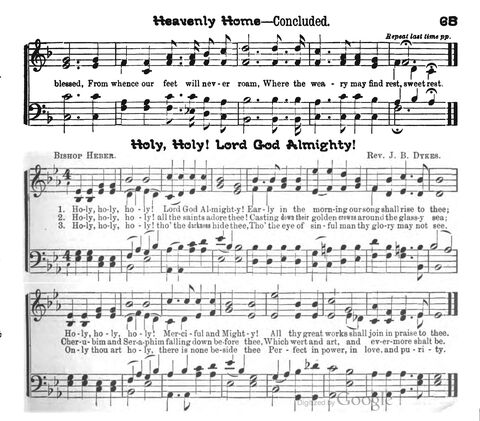Beautiful Songs; a new and choice collection of songs for the sunday school. Also, a responsive service for each month in the year page 65