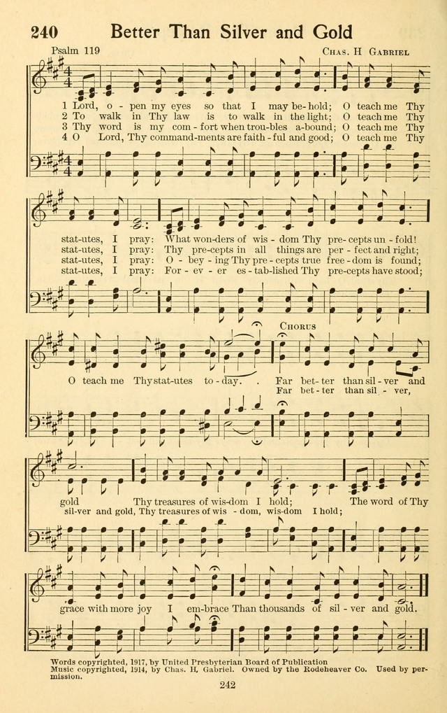 Bible Songs No. 4: a selection of psalms set to music, for use in sabbath schools, adult Bible classes, young people