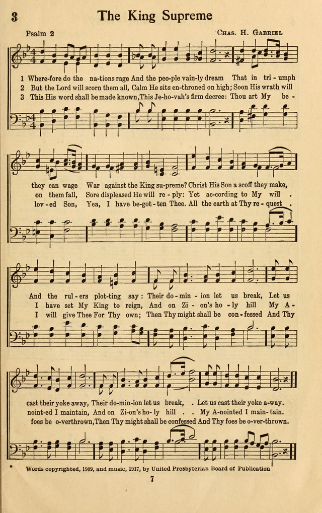 Bible Songs No. 4: a selection of psalms set to music, for use in sabbath schools, adult Bible classes, young people