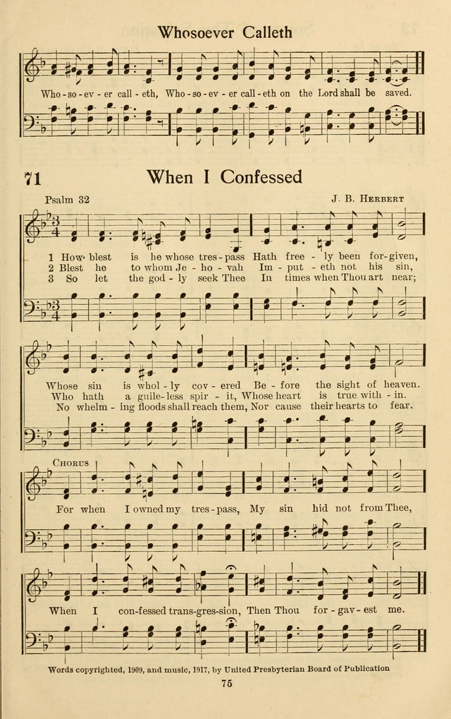 Bible Songs No. 4: a selection of psalms set to music, for use in sabbath schools, adult Bible classes, young people