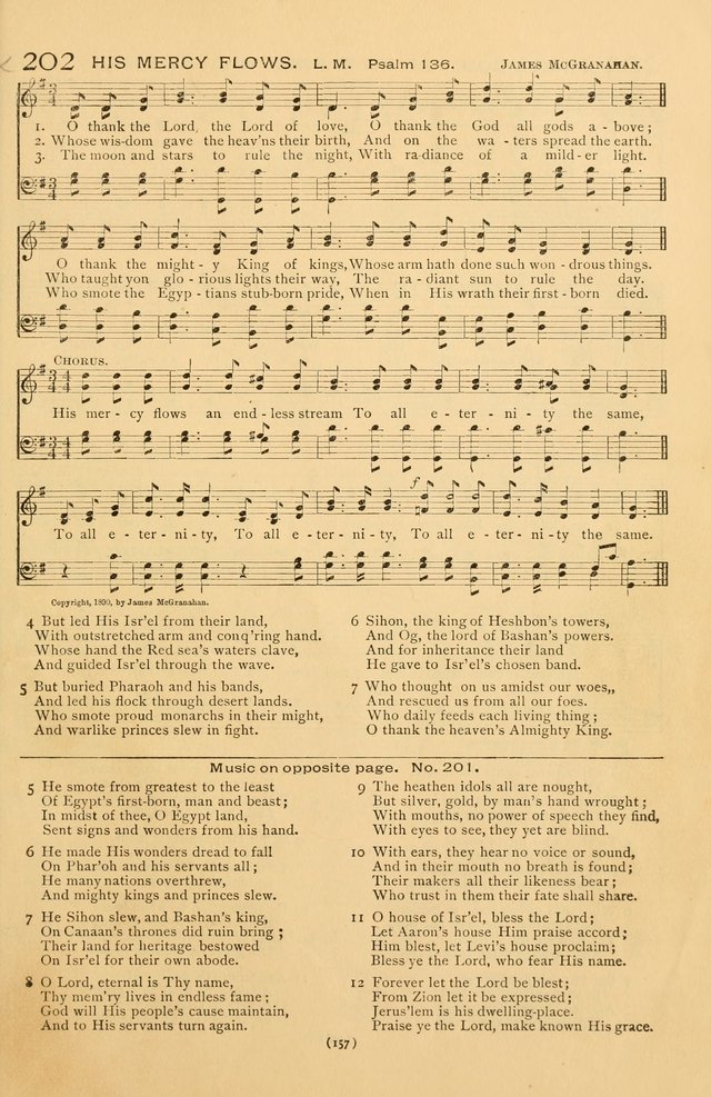Bible Songs: consisting of selections from the Psalms set to music suitable for Sabbath Schools, prayer meetings, etc. page 157