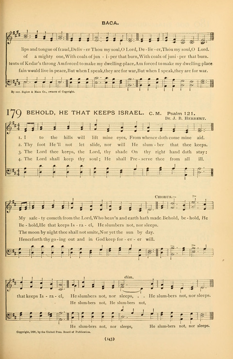 Bible Songs: consisting of selections from the Psalms set to music suitable for Sabbath Schools, prayer meetings, etc. page 123