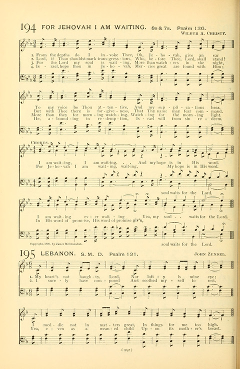 Bible Songs: consisting of selections from the Psalms set to music suitable for Sabbath Schools, prayer meetings, etc. page 132