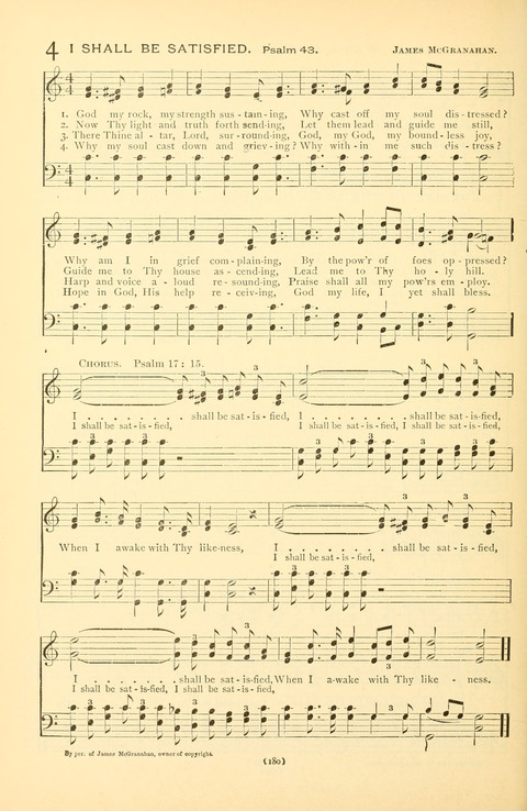 Bible Songs: consisting of selections from the Psalms set to music suitable for Sabbath Schools, prayer meetings, etc. page 160