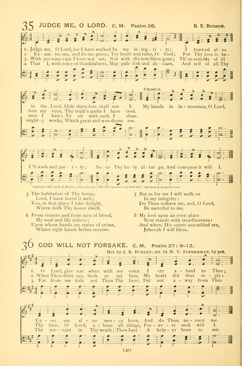 Bible Songs: consisting of selections from the Psalms set to music suitable for Sabbath Schools, prayer meetings, etc. page 26